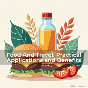 Read more about the article Food And Travel: Practical Applications and Benefits