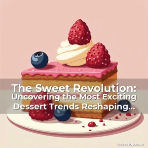 Read more about the article The Sweet Revolution: Uncovering the Most Exciting Dessert Trends Reshaping Modern Pastry Culture