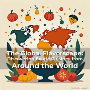 Read more about the article The Global Flavorscape: Discovering Exotic Cuisines from Around the World