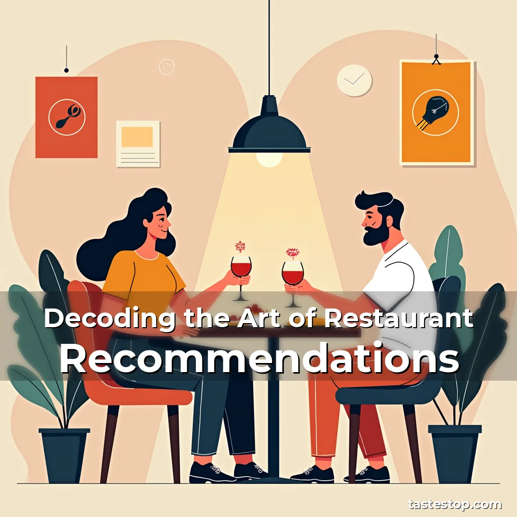 Read more about the article Decoding the Art of Restaurant Recommendations