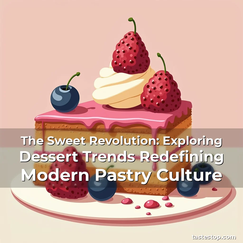 Read more about the article The Sweet Revolution: Exploring Dessert Trends Redefining Modern Pastry Culture
