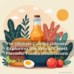 Read more about the article The Ultimate Culinary Odyssey: Exploring the World’s Most Flavorful Foodie Destinations
